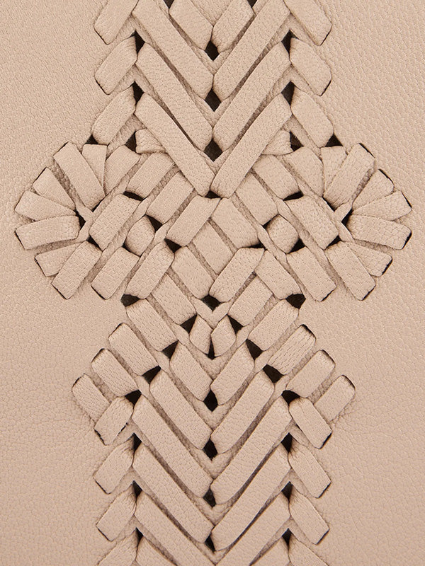 Anya Hindmarch The Neeson Tassel Cross Body in Nude