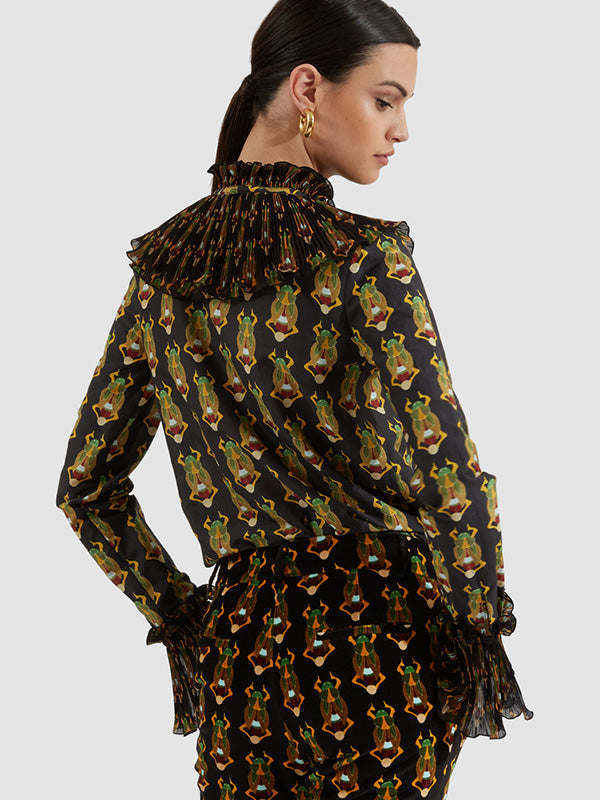 La DoubleJ | Nefertiti Shirt in Scarab