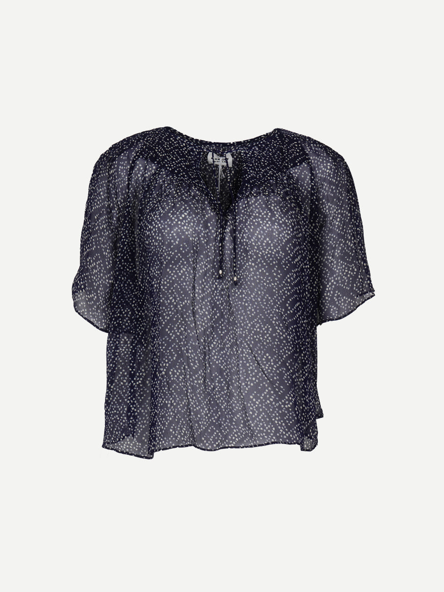 Isabel Marant Neslya Top in Midnight