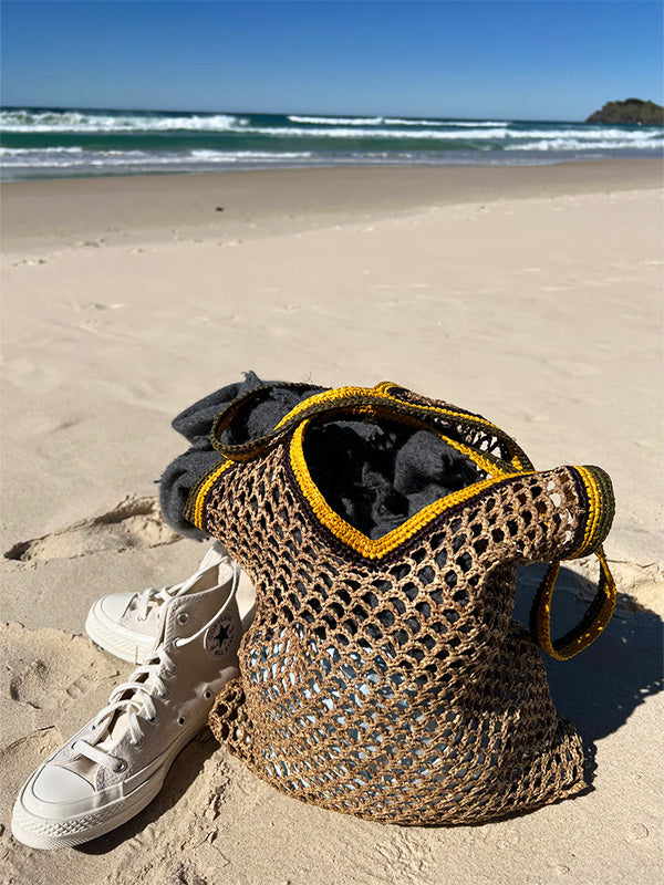 Gabriele Frantzen | The Network Bag in Sand Mix