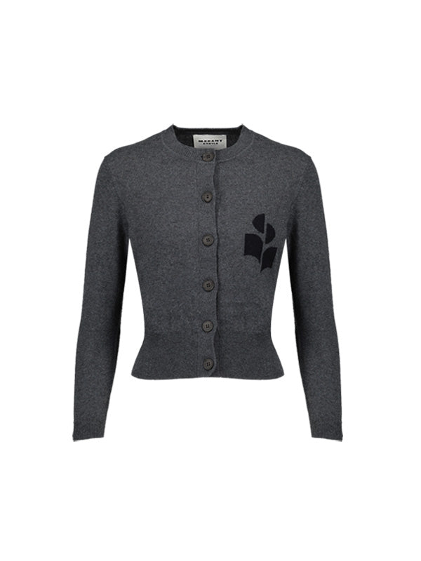 Isabel Marant Etoile Newton Cardigan in Anthracite