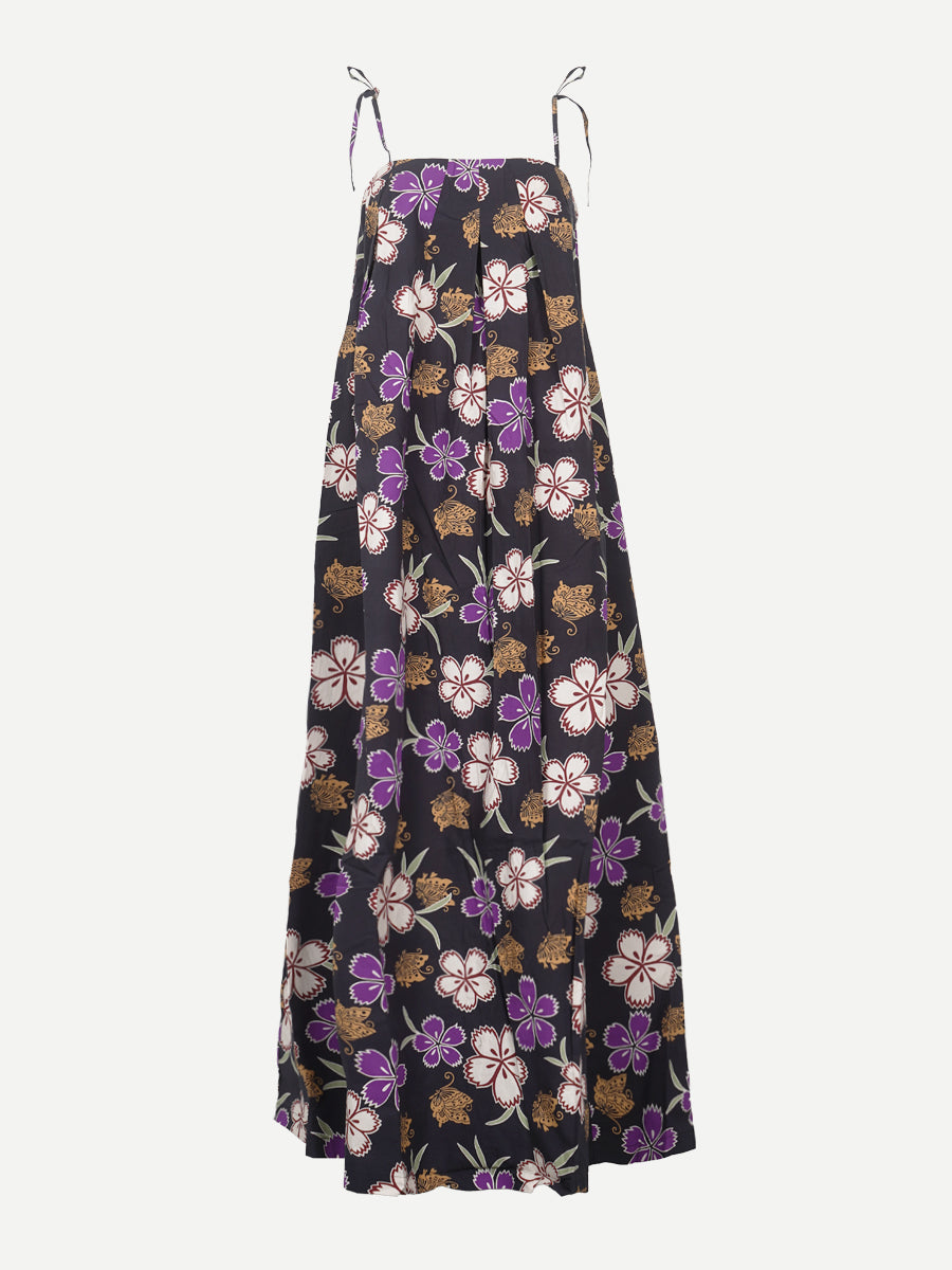 Ilio Nema Nisus Dress in Hibiscus Print