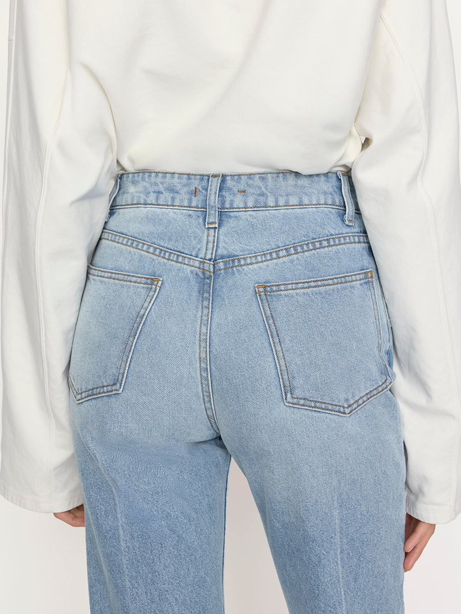 Noon Jean in Salt w Crease