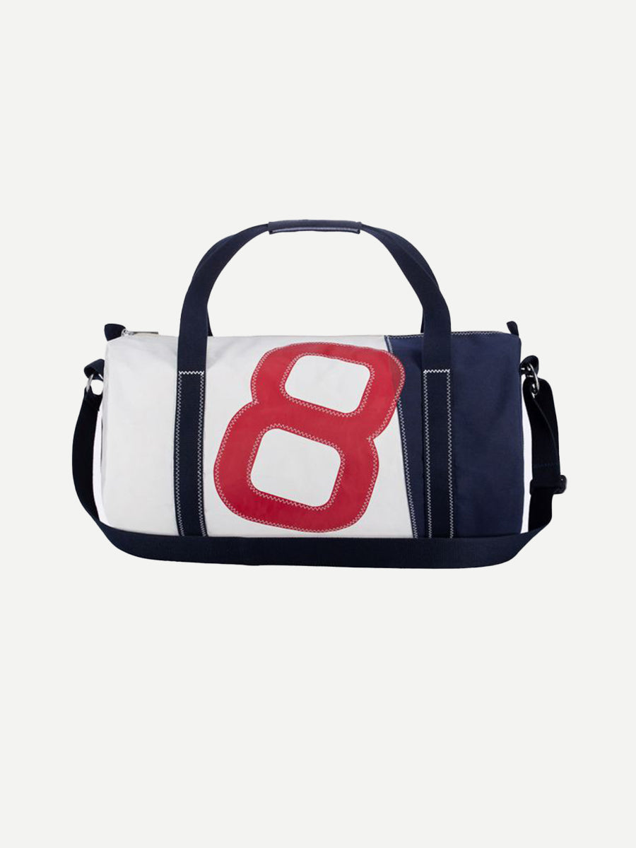 727 Sailbags Onshore Navy Bag in Blue/Rouge