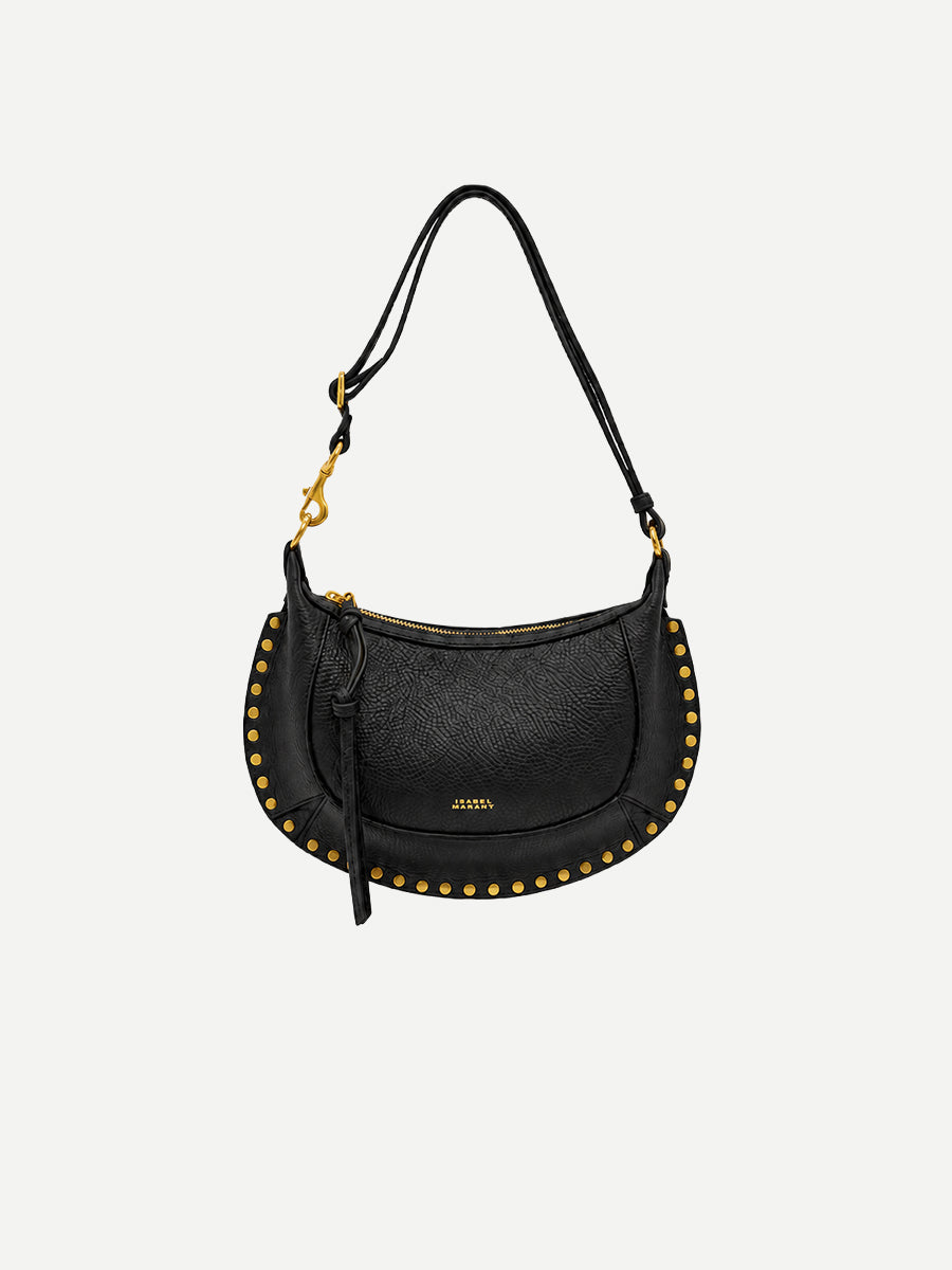 Oskan Moon Shoulder Bag in Black