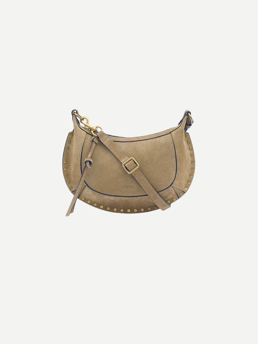 Oskan Moon Shoulder Bag in Smoky Taupe