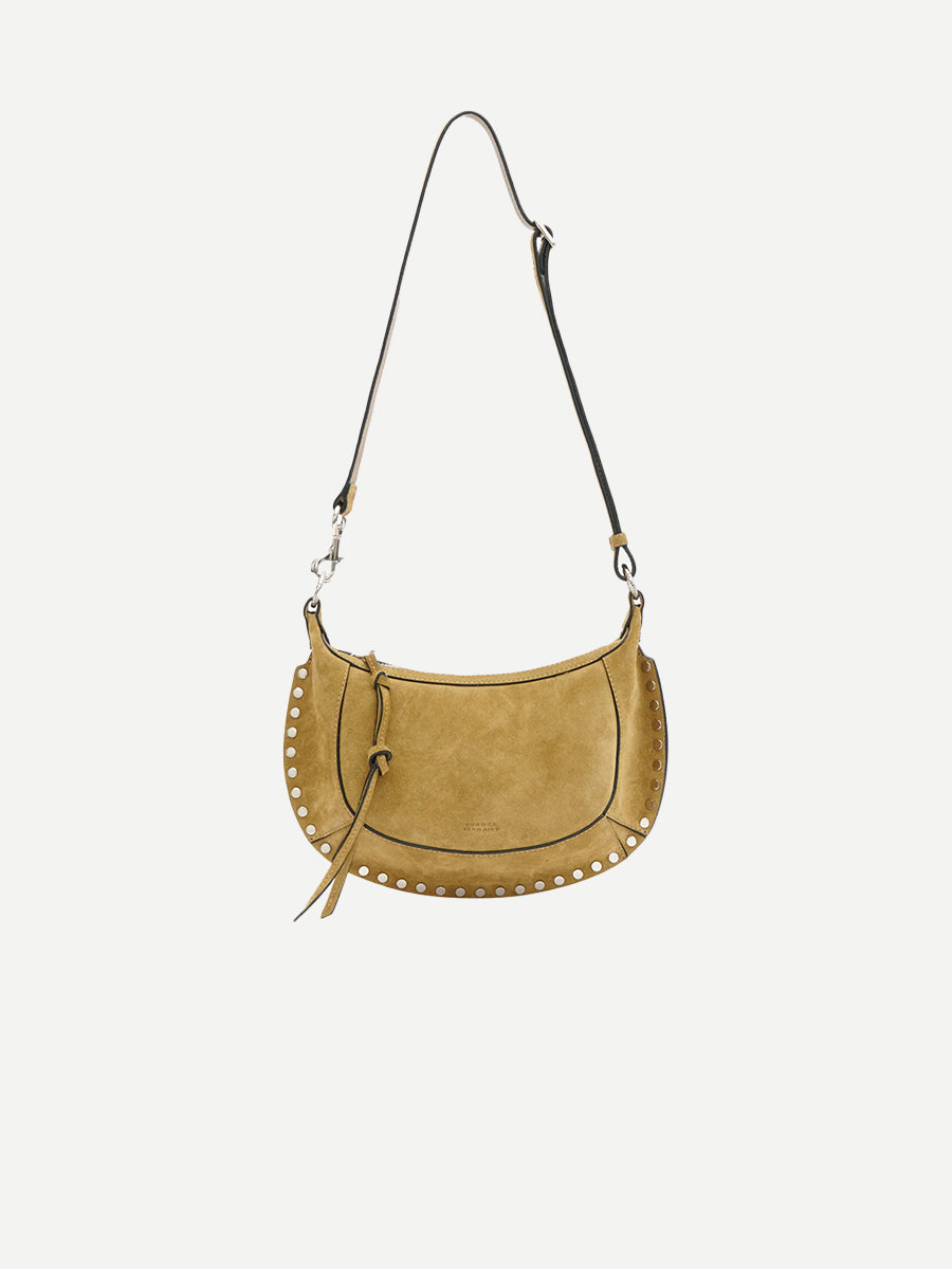 Isabel Marant Oskan Moon Shoulder Bag in Taupe