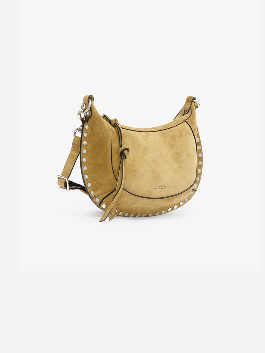 Oskan Moon Shoulder Bag in Taupe