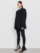 Wardrobe.NYC | Oversize Single Breasted Jacket in Black