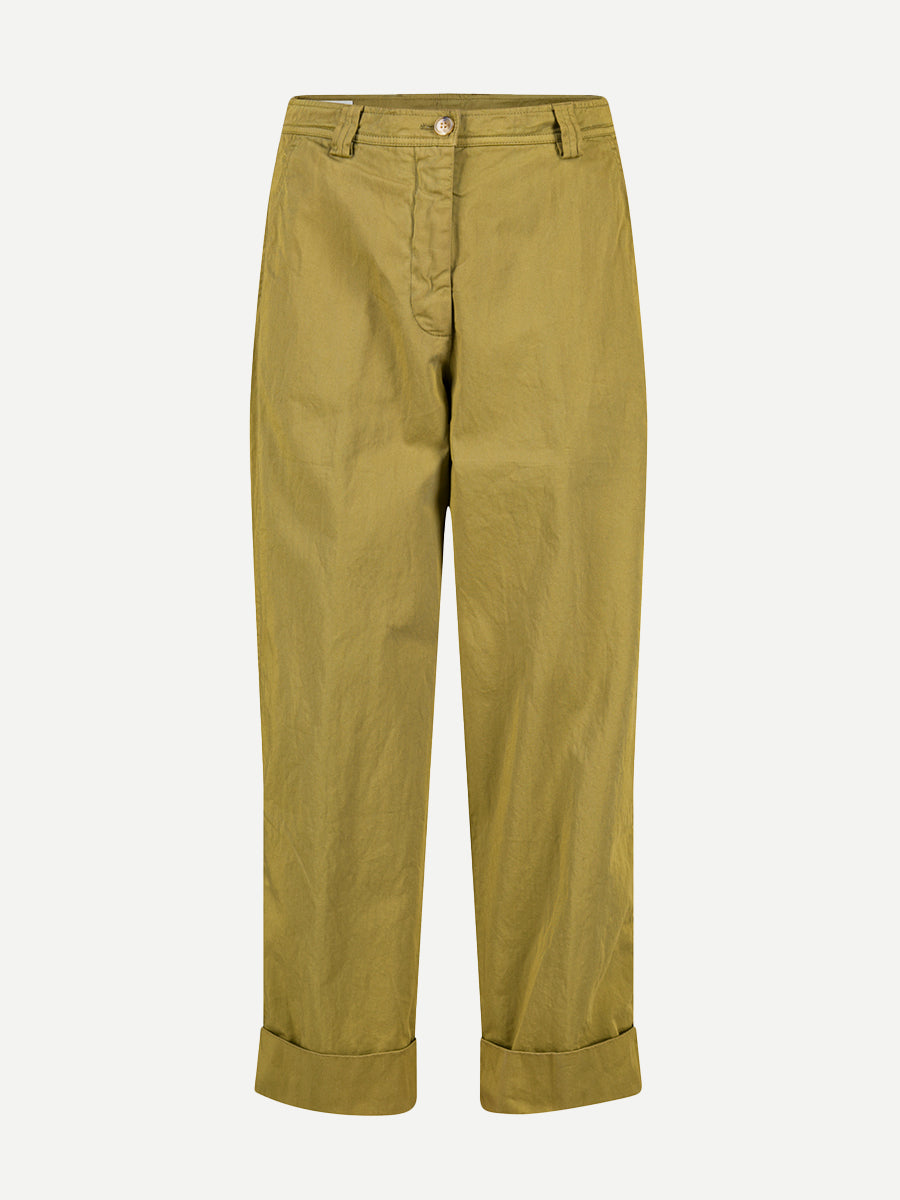 Dries Van Noten Pakora Bis Pants in Light Kahki