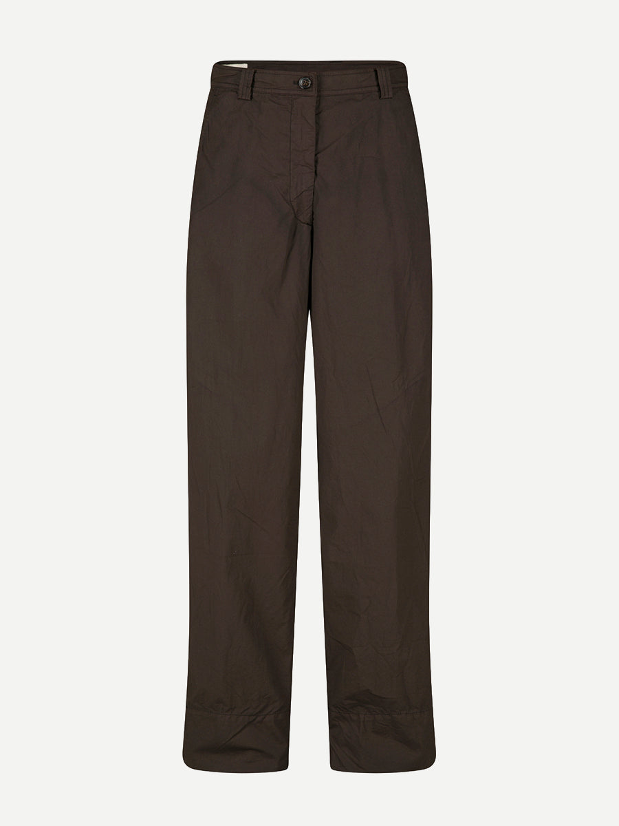 Dries Van Noten Pakora Pants in Dark Brown