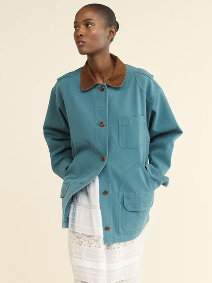 Pascual Jacket in Caspian Blue