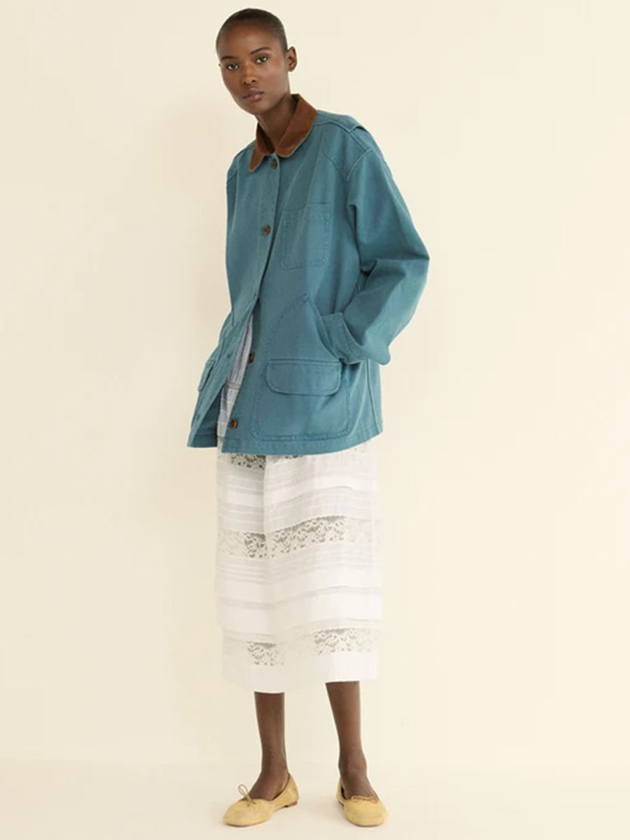 Pascual Jacket in Caspian Blue