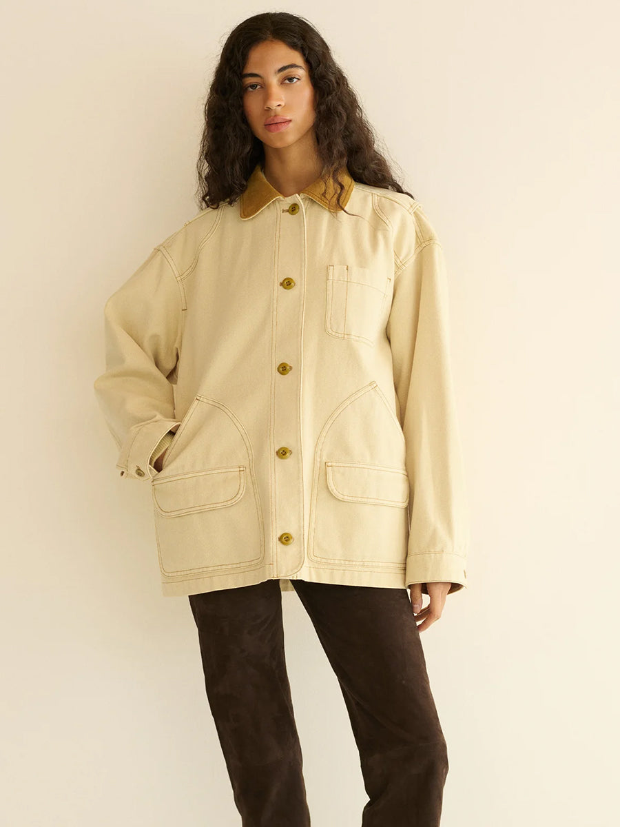 Pascual Jacket in Straw