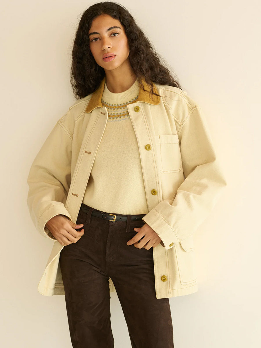 Doen Pascual Jacket in Straw