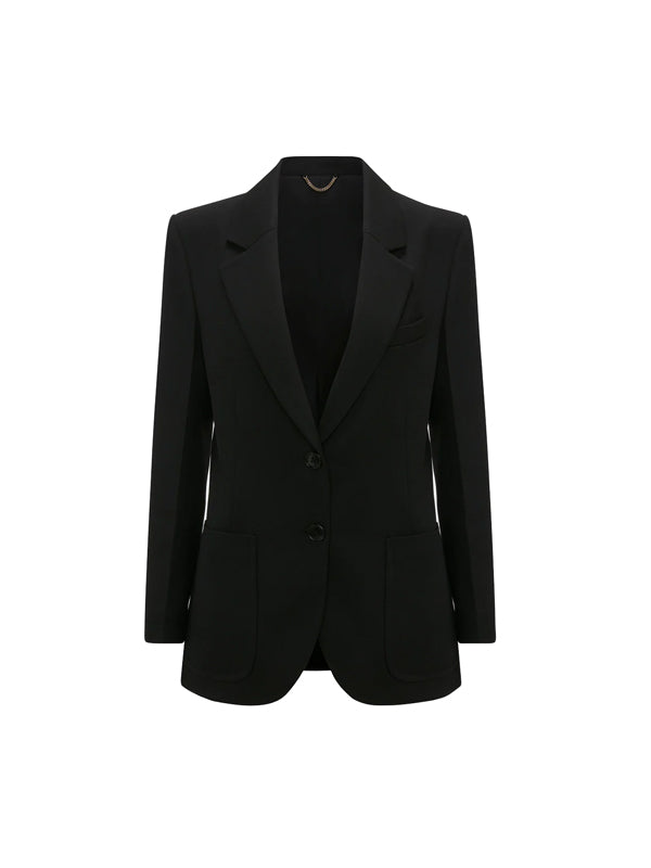 Victoria Beckham | Patch Pocket Jacket in Black