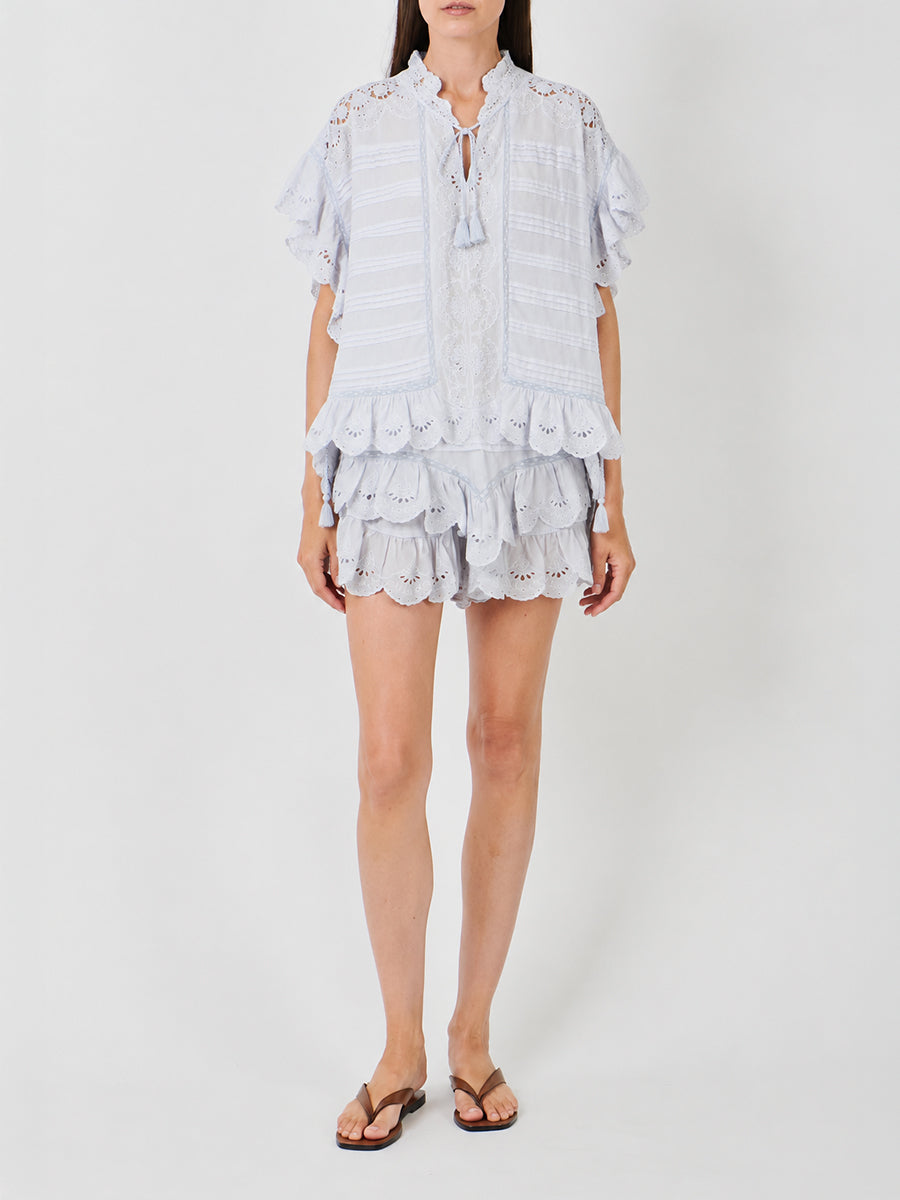 Payton Top in Light Blue