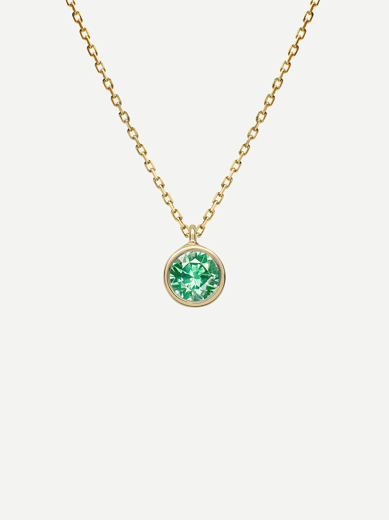 Pembe Small Pendant in Light Tourmaline