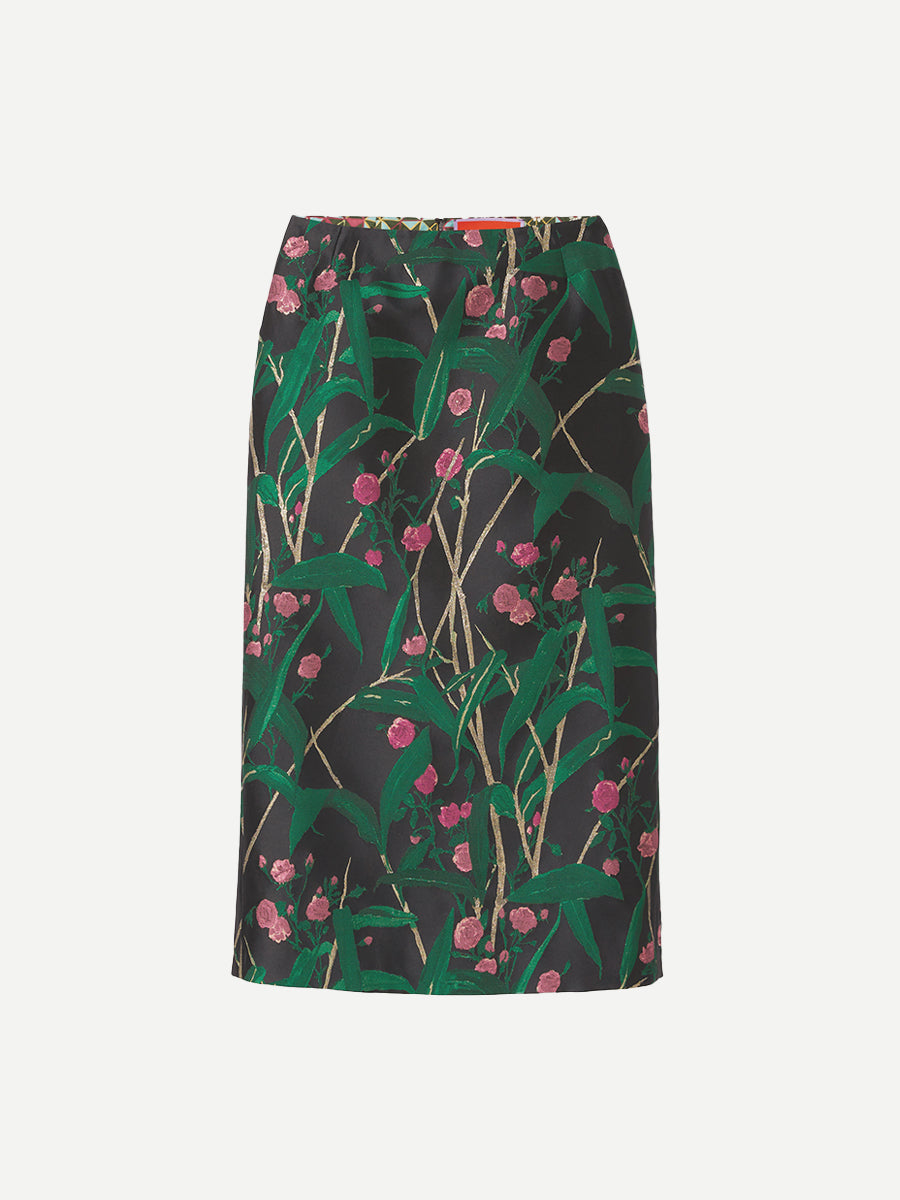 La DoubleJ Pencil Skirt in Bamboo Black
