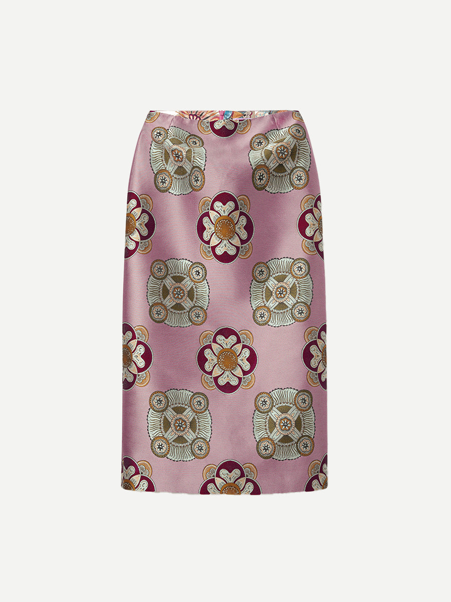La DoubleJ Pencil Skirt in Nucleus Dusty Pink