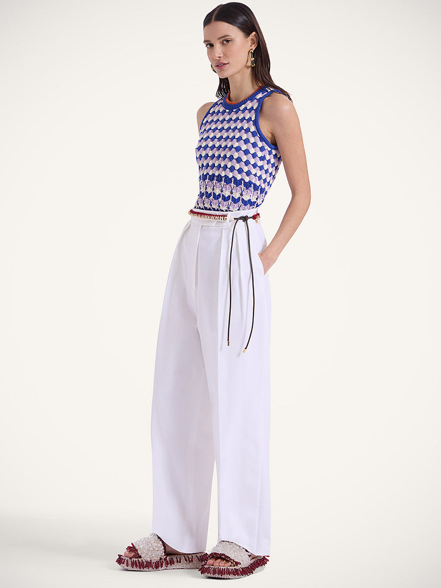 Perry Street Top in Popcorn Crochet