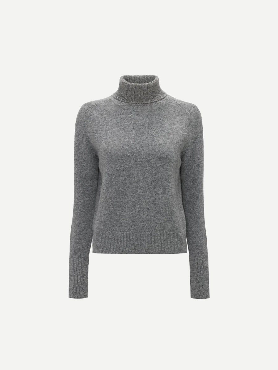 Marie Knit Jumper in Grey Marle