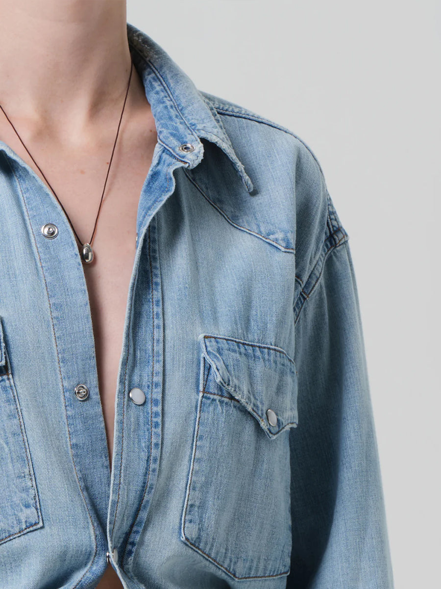 Citizens of Humanity Rancher Kayla Shirt in Abbott