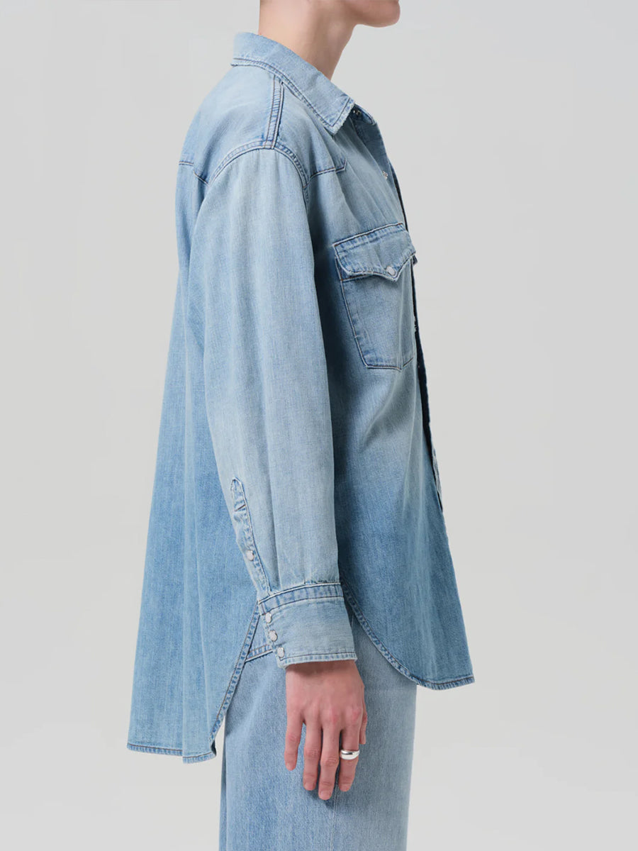 Citizens of Humanity Rancher Kayla Shirt in Abbott