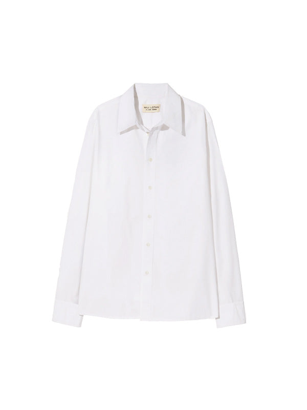 Nili Lotan Raphael Classic Shirt in White