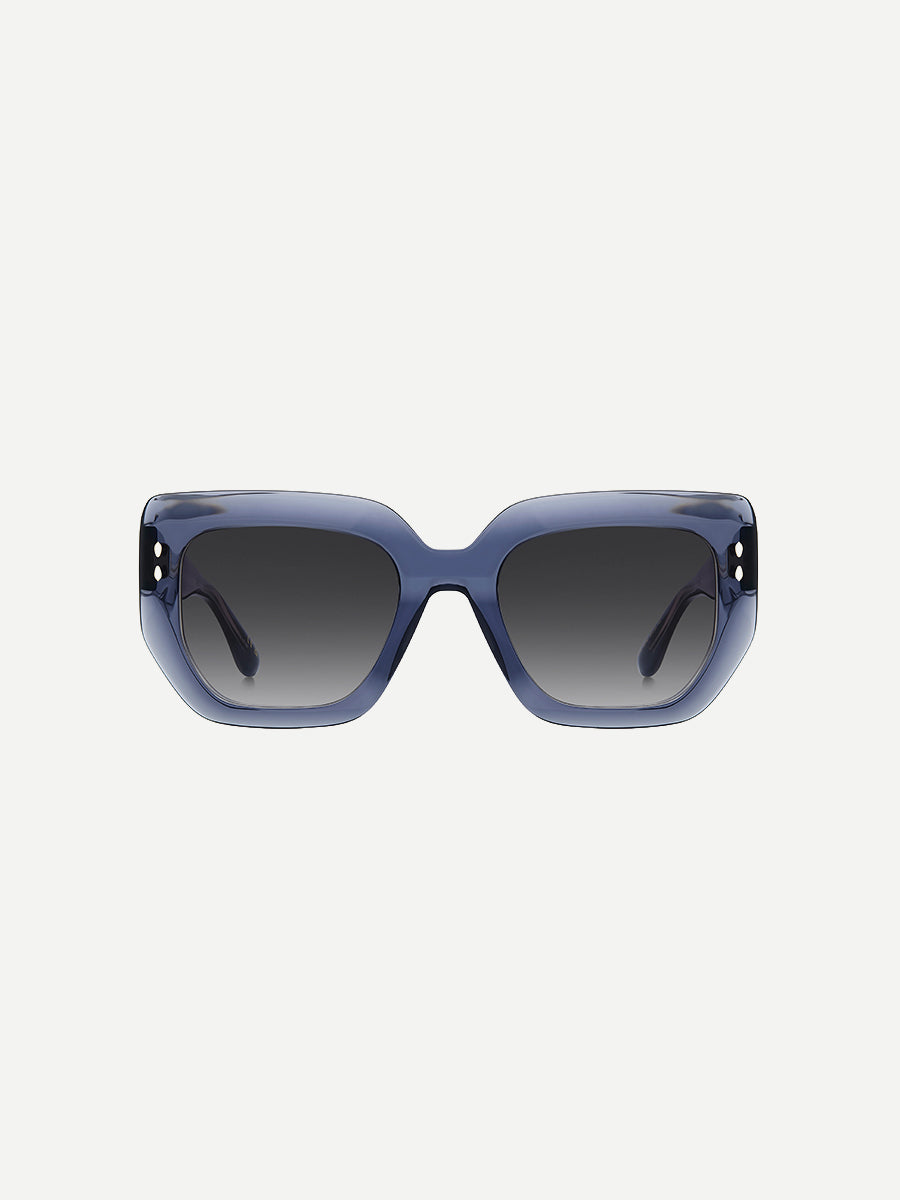Isabel Marant Rectangle Sunglasses in Blue Grey