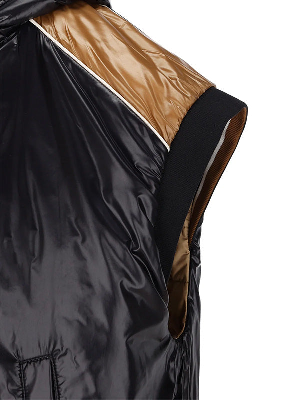 Herno Reversible Hooded Gilet in Floral