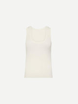 Matteau | Ribbed Tank in Ecru