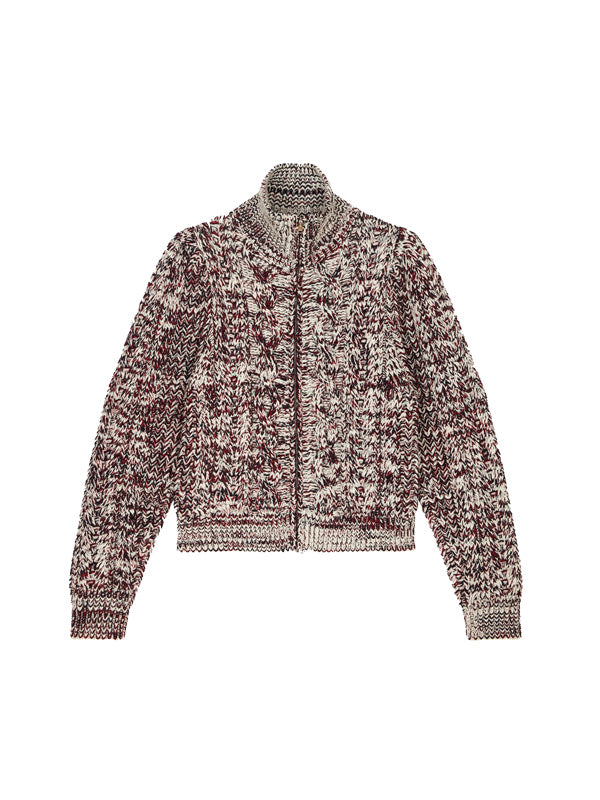 Isabel Marant | Romane Cardigan in Burgundy