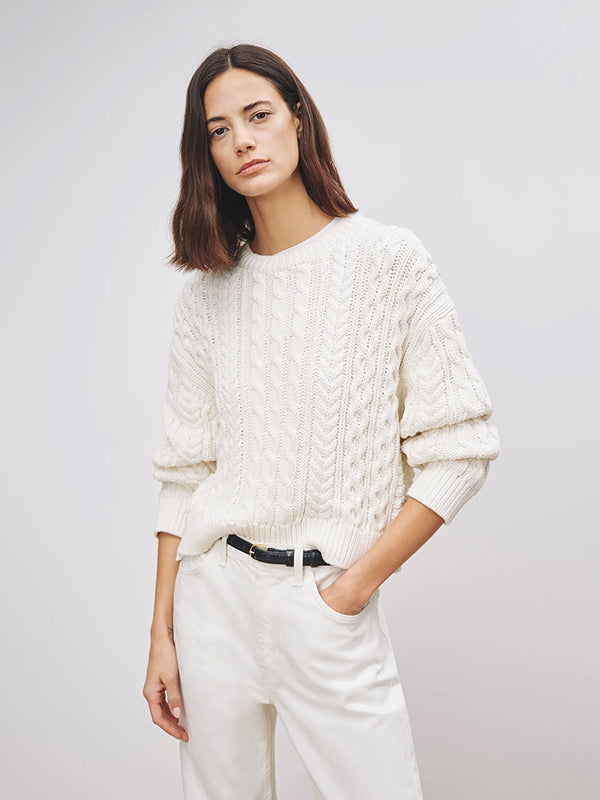 Nili Lotan | Rory Sweater in Ivory