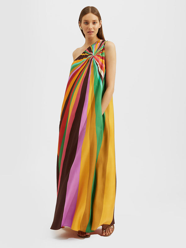 La DoubleJ Roy Dress in Rainbow