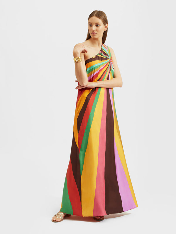 La DoubleJ Roy Dress in Rainbow