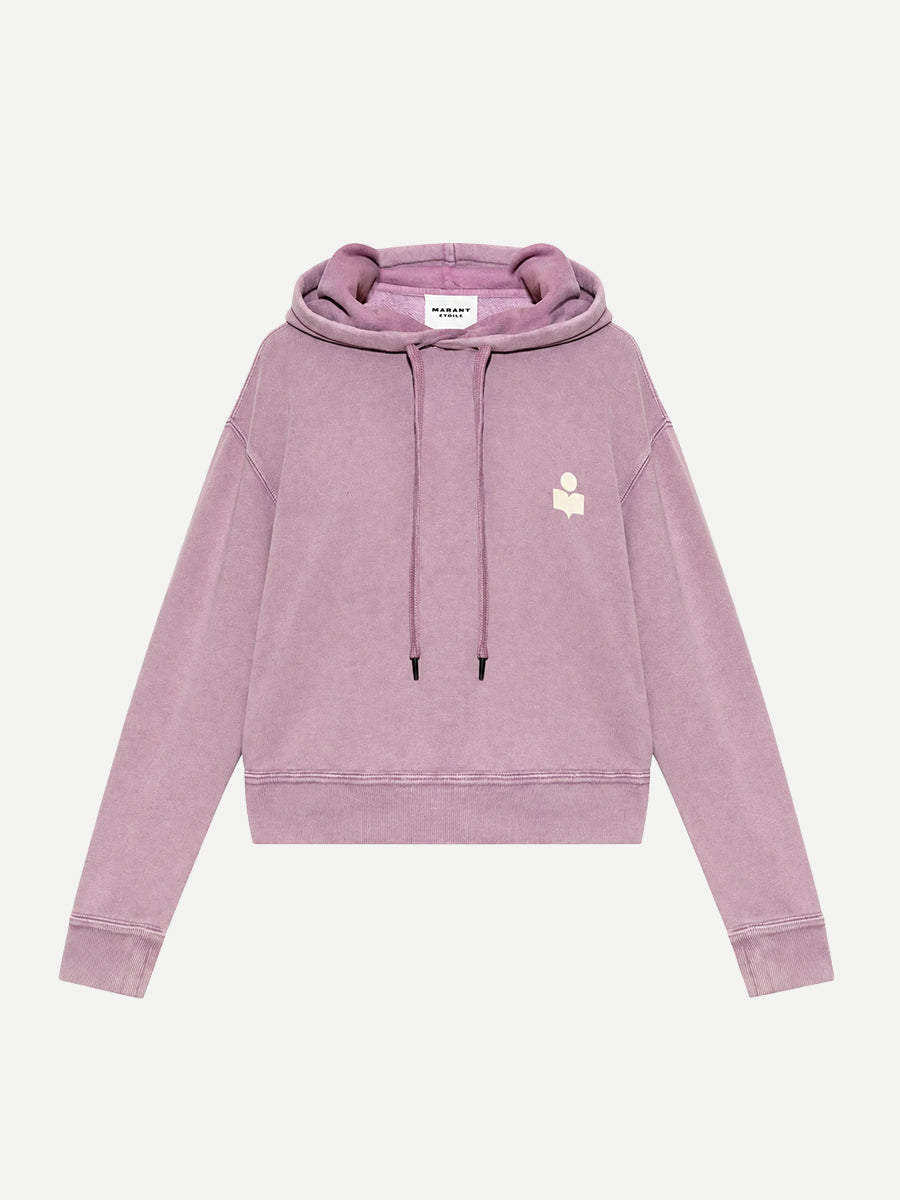 Salmy Sweatshirt in Rosewood/Ecru