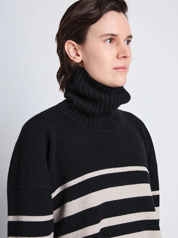 Proenza Schouler | Sandra Turtleneck In Striped Cashmere