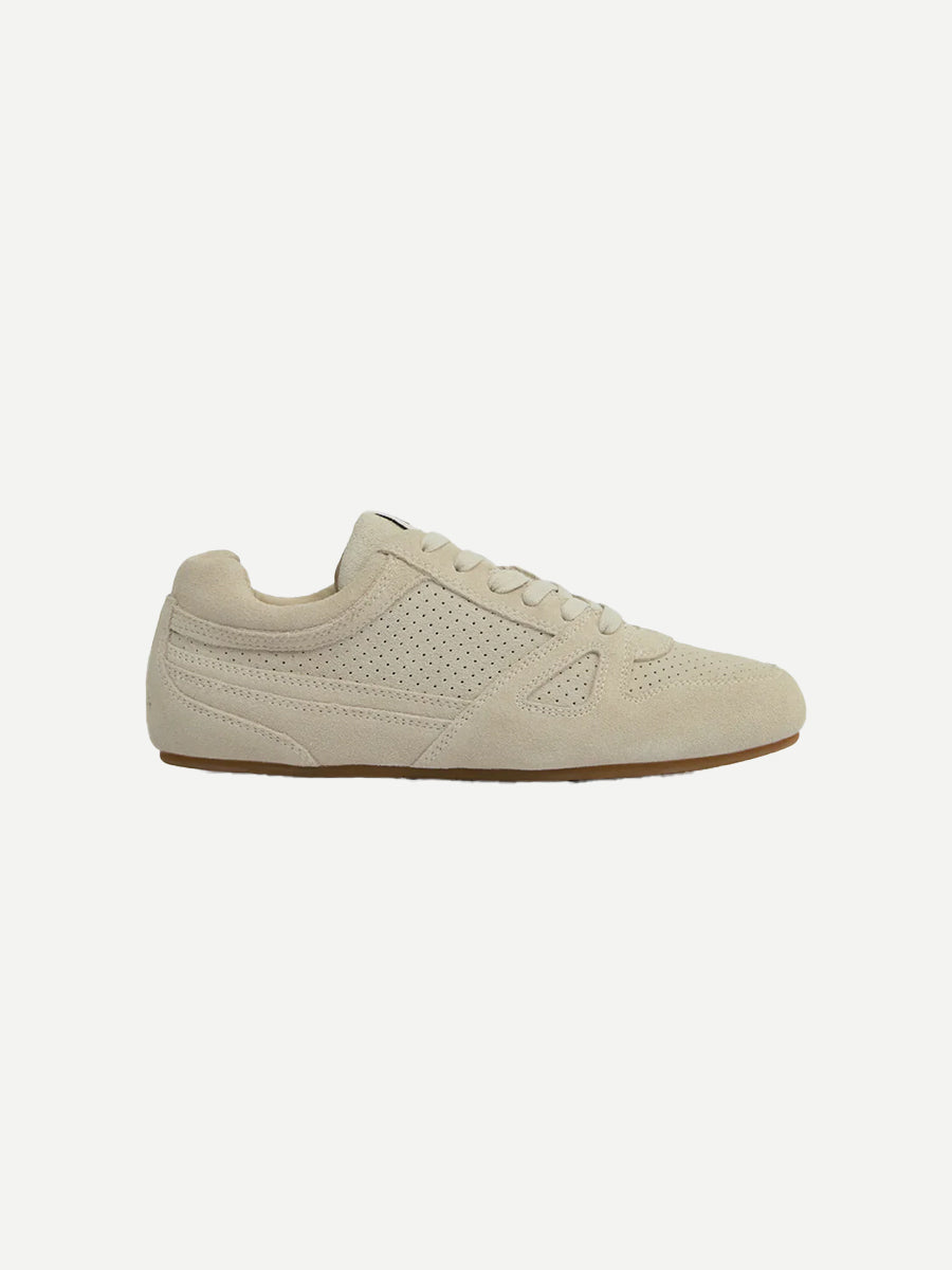 Isabel Marant Senny Low Sneakers in Chalk