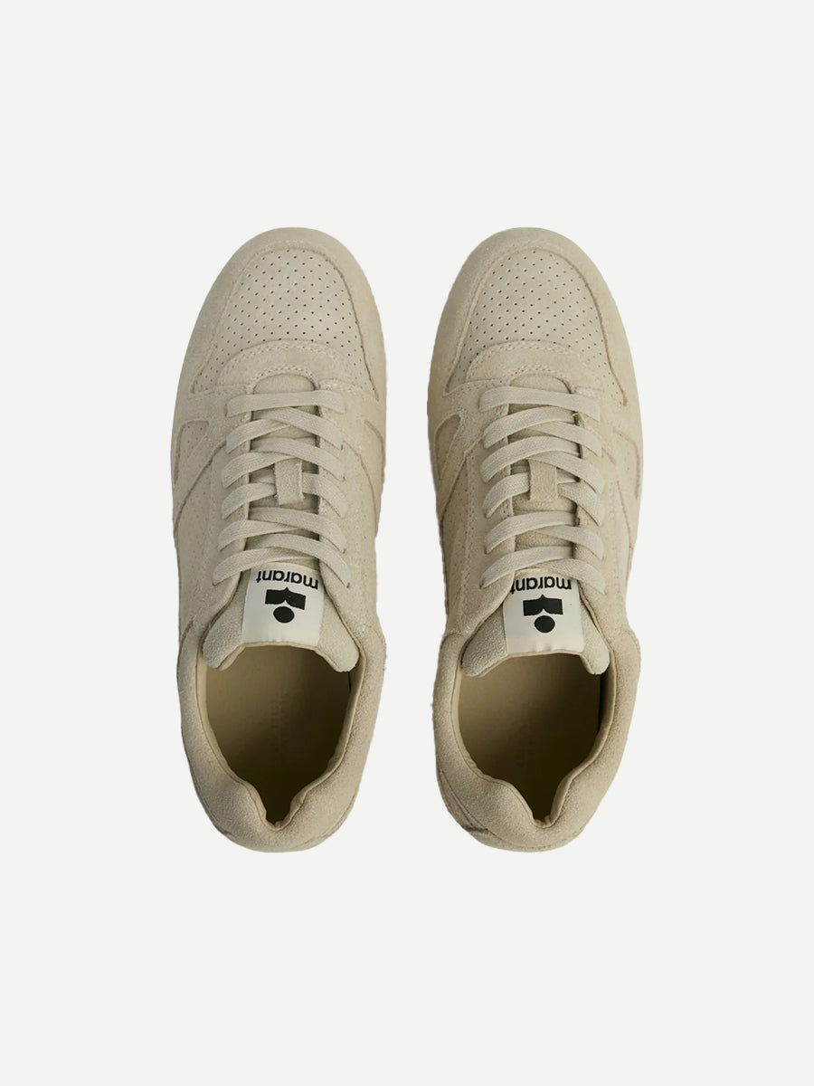 Isabel Marant Senny Low Sneakers in Chalk