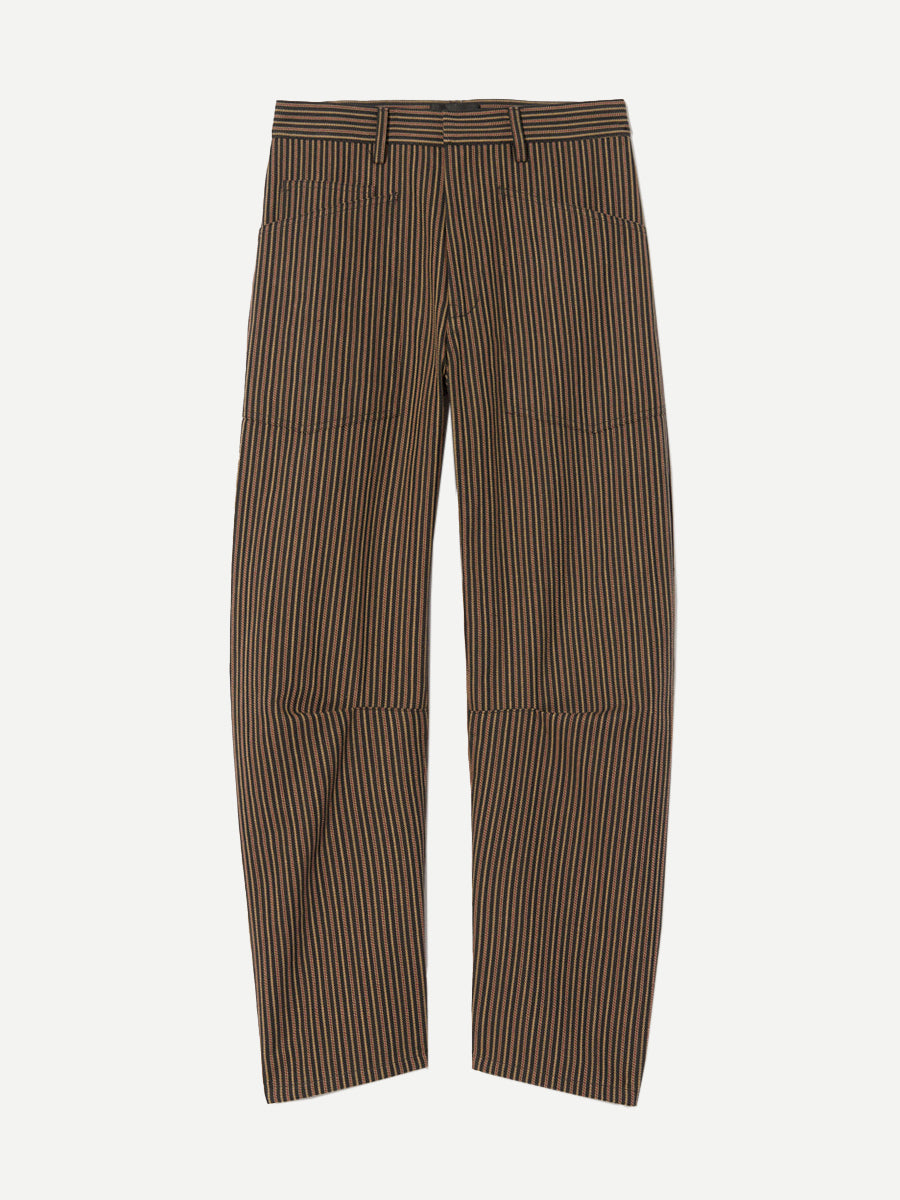 Nili Lotan Shon Jean in Vintage Railroad Stripe