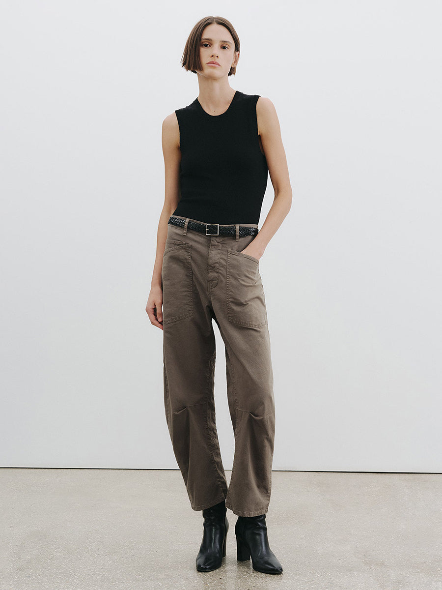 Nili Lotan Shon Pant in Army Grey