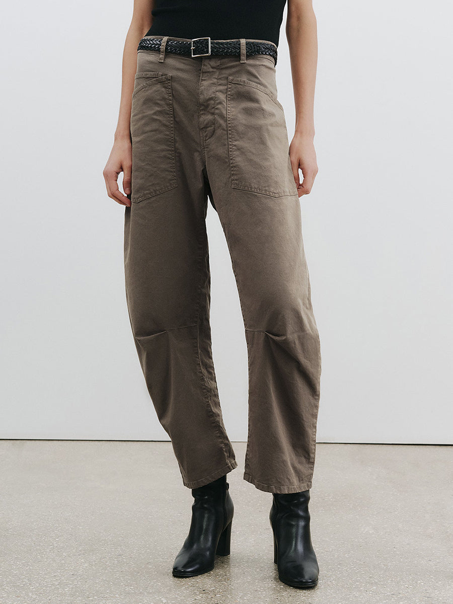 Nili Lotan Shon Pant in Army Grey