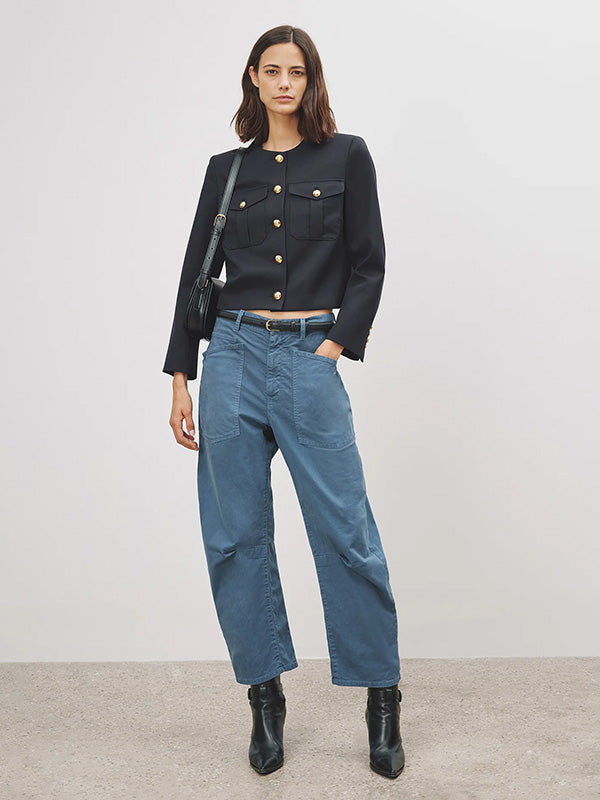 Nili Lotan Shon Pant in Cadet Blue