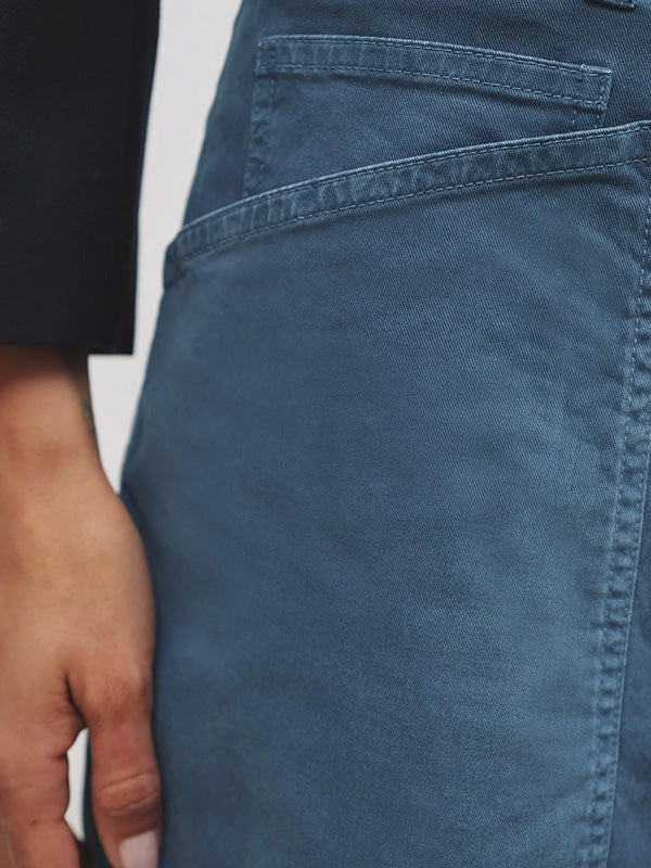 Nili Lotan Shon Pant in Cadet Blue