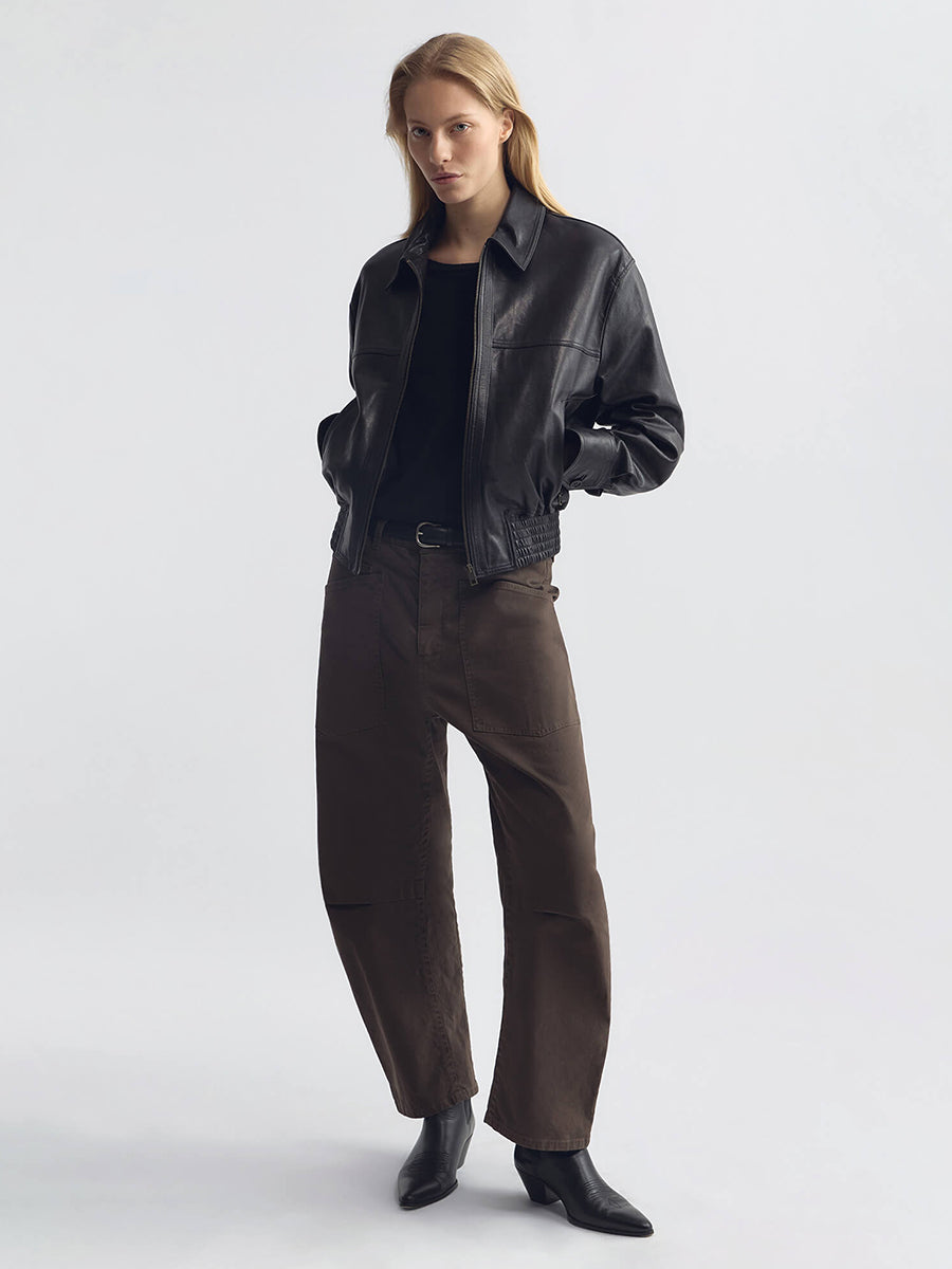 Shon Pant in Dark Walnut