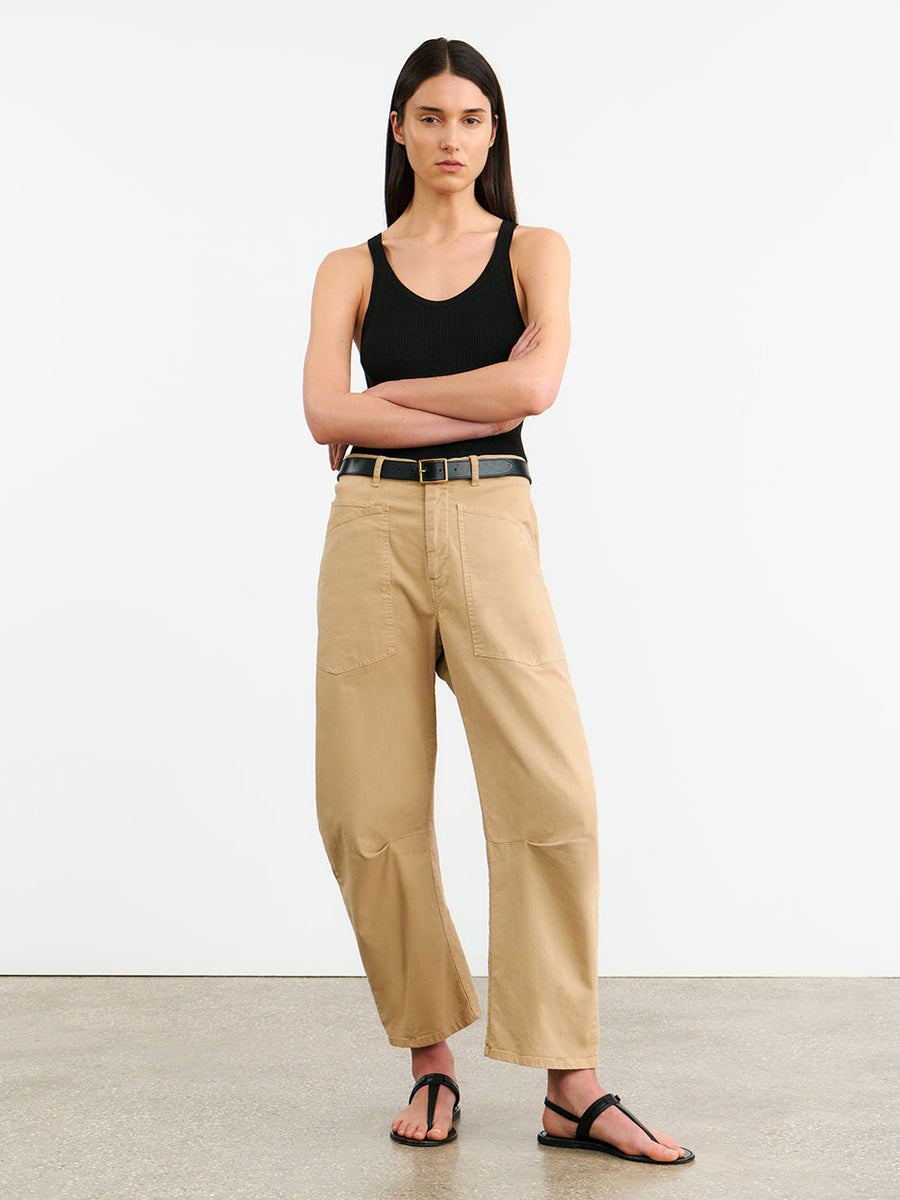Nili Lotan Shon Pant in Rock Khaki