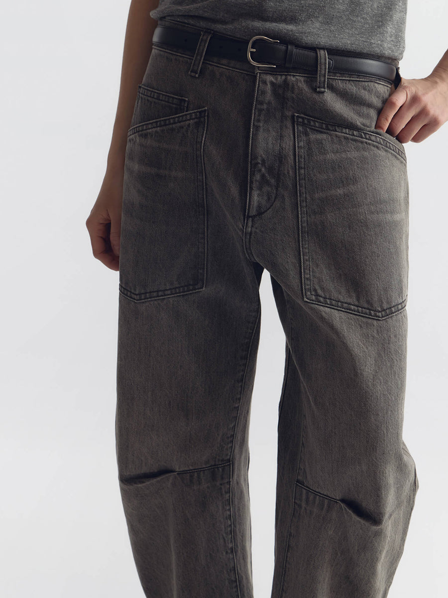 Shon Jean in Ash Grey Wash