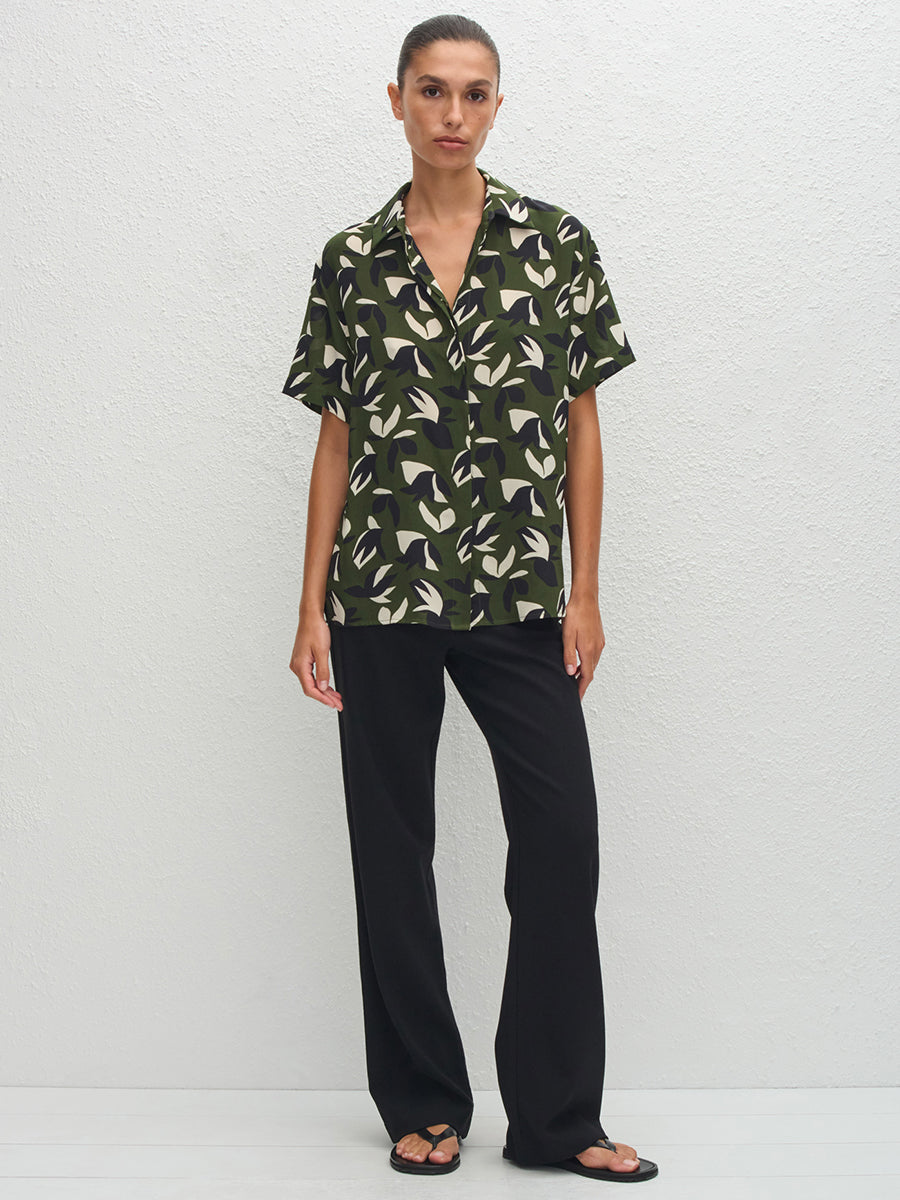 Short Sleeve Shirt in Agave