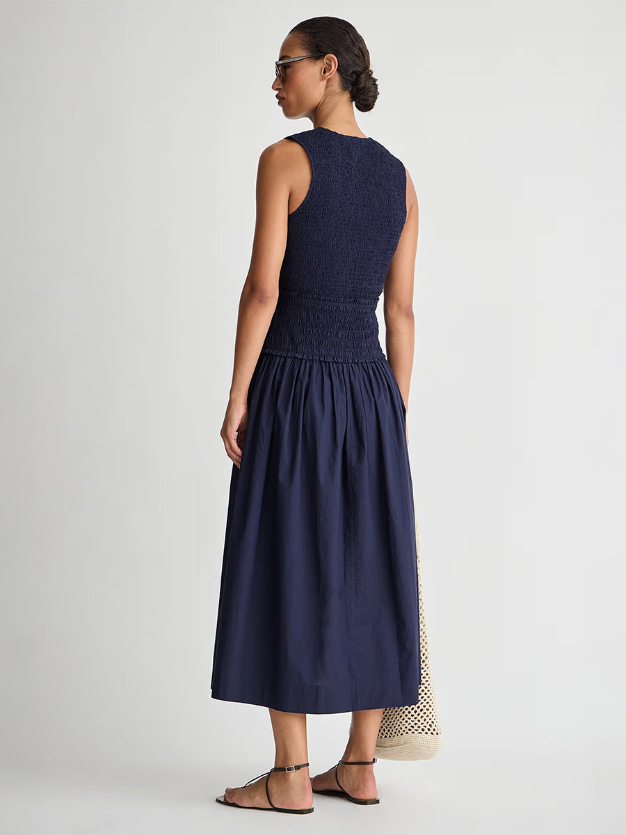 Siempre Tank Maxi in Midnight